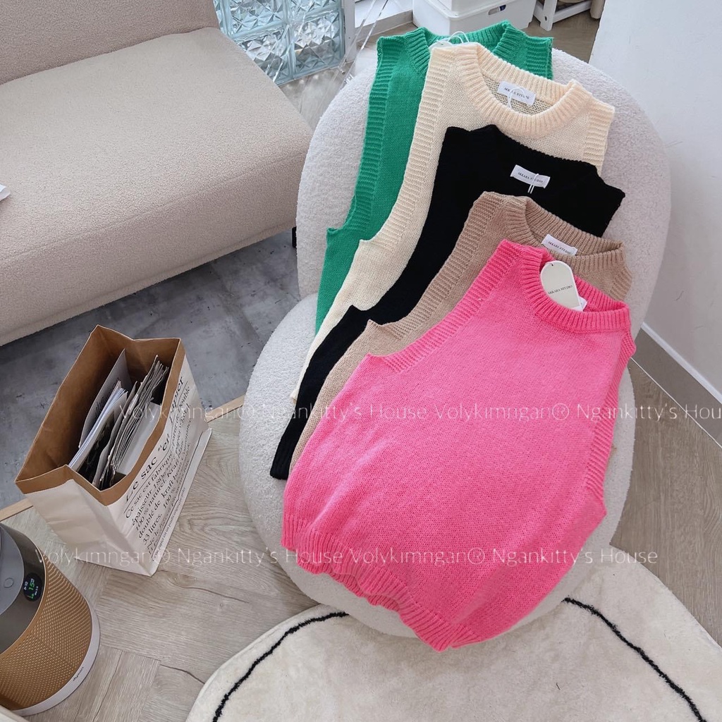 Áo len sn khoét rộng nhiều màu