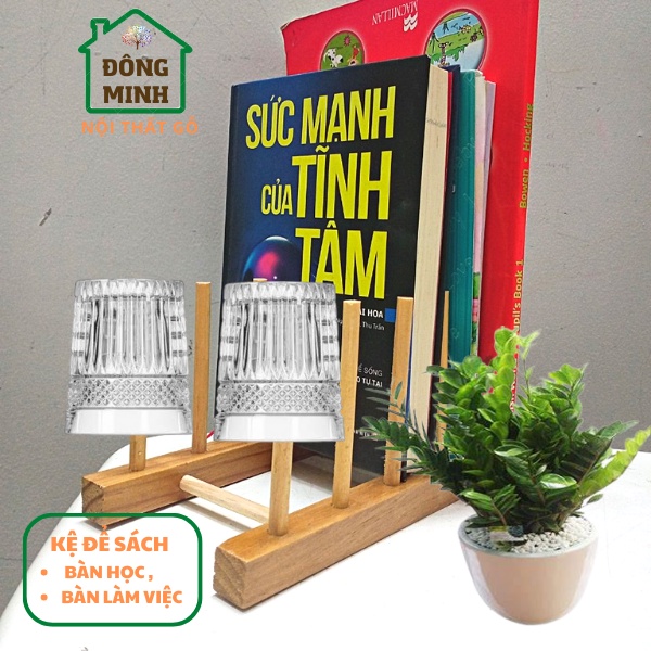 Giá úp cốc chén đĩa vung nồi xếp tạp chí sách bằng gỗ tự nhiên