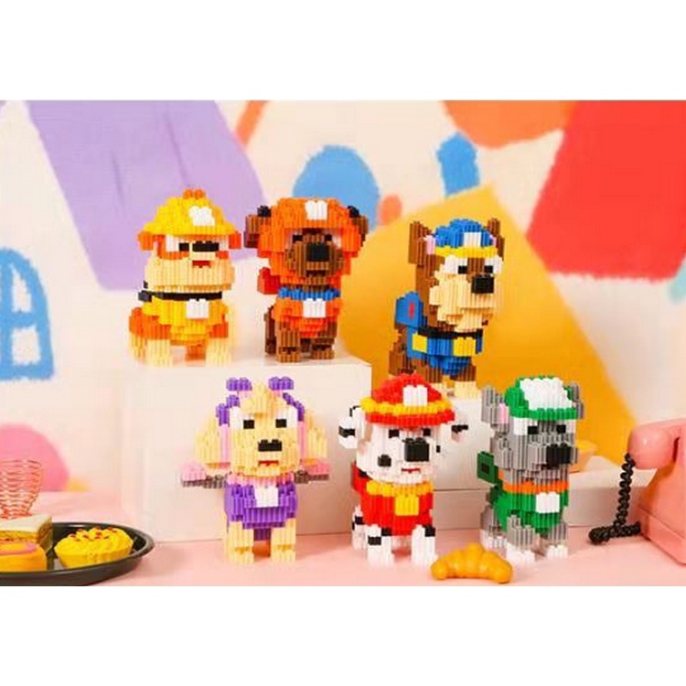 Lego mini 3D - 12 Cung hoàng đạo - Nhân vật hoạt hình - Mẫu mới - Chọn mẫu