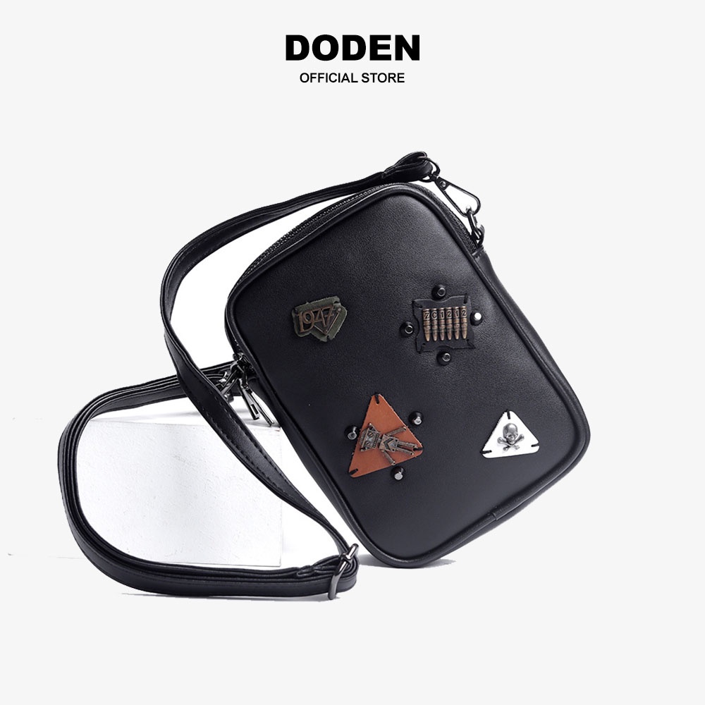 TÚI MINI STICKER đeo chéo Túi da Unisex