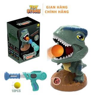 Bộ đồ chơi trẻ em bắn khủng long tính điểm toystore FUDAER set kèm kính mắt bảo hộ an toàn cho bé