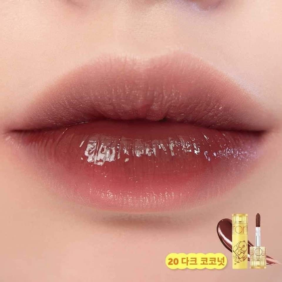 Son tint lì romand LINE FRIENDS Juicy Lasting Tint Mini