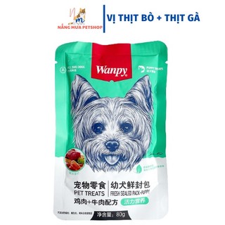 Pate wanpy cho chó chính hãng