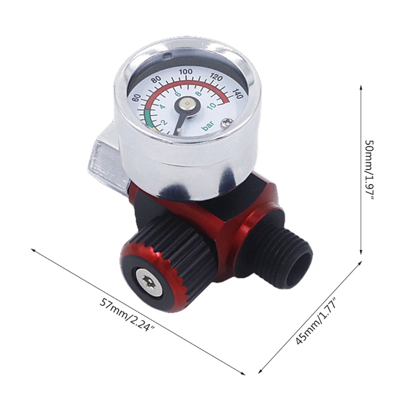 Đồng Hồ Đo Áp Suất Khí Nén 1 / 4 '' Chuyên Dụng