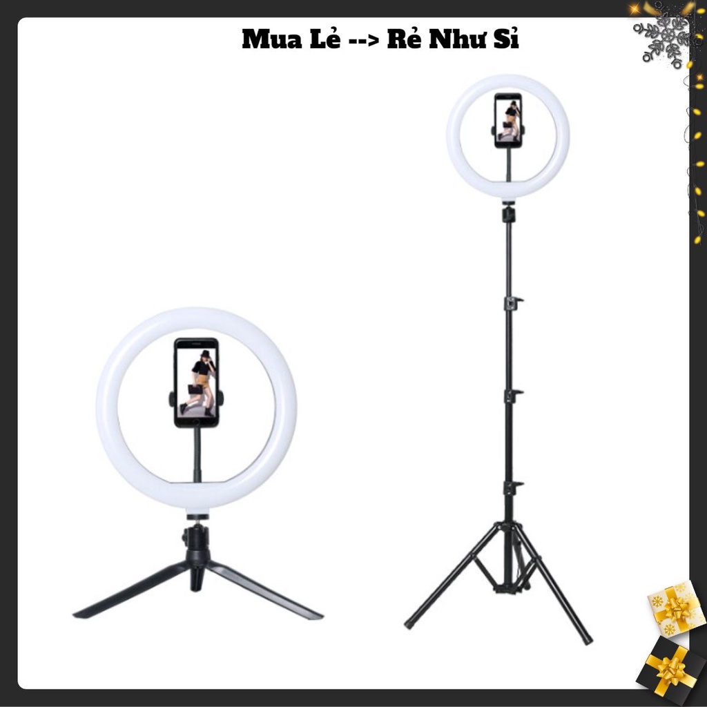 Đèn Live 26cm 32cm hỗ trợ tiktok, bán hàng, makup, phun xăm