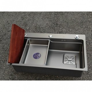 Chậu rửa bát Fuger Nano 7546 phủ nano siêu sang và tặng kèm thớt
