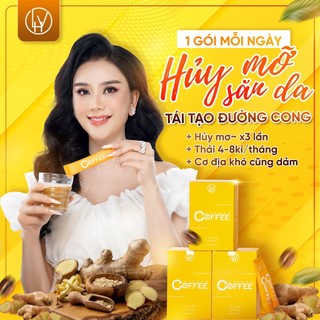 Cà phê gừng giảm cân ginger coffee chính hãng dành cho người đau bao tử hộp 20 gói