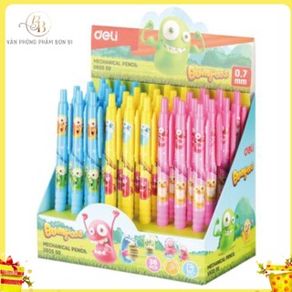 1 chiếc bút chì kim 0.7 DELI - 60500, bút chì bấm tiện lợi, màu sắc đáng yêu kute