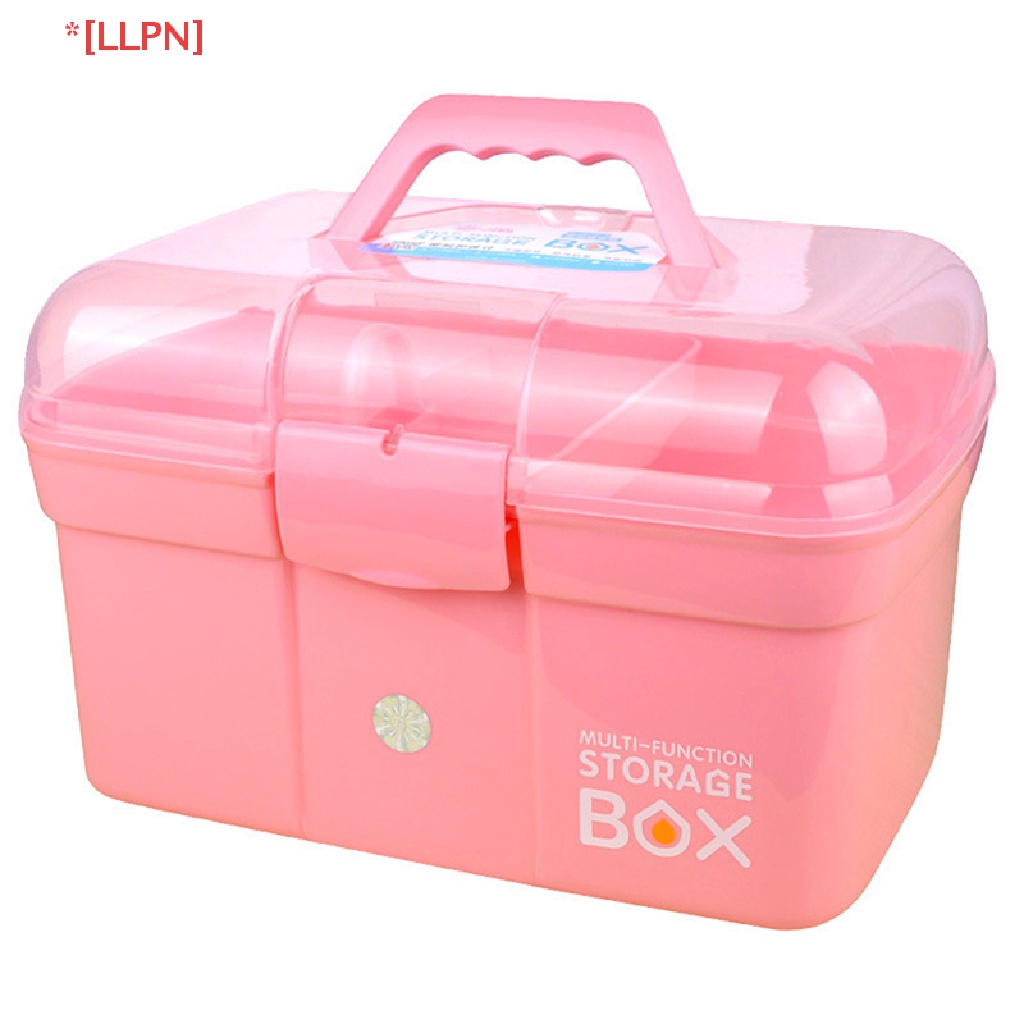 [loyaltysun.vn] Hand-held Desktop Storage Box Plastic Scissor Makeup Organizer Manicure Case Welcome #7