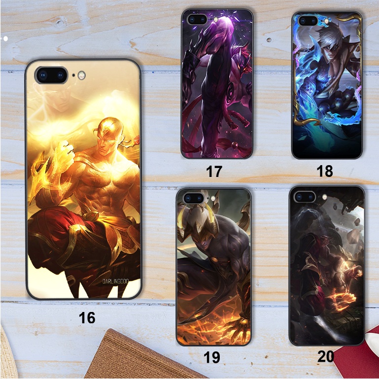 Ốp Iphone 7 / 8 plus in hình tướng leesin liên minh huyền thoại