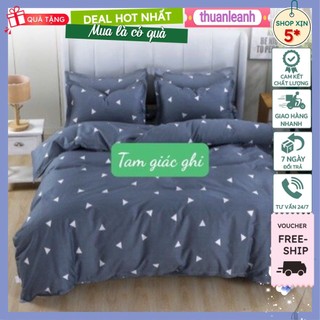 Ga trải giường không vỏ gối cotton poly đủ kích thước 1m,1m2,1m4