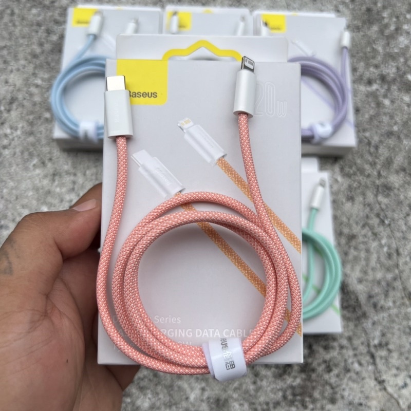 Cáp Dù 1M C To L ,Dynamic Baseus,4 màu siêu kute