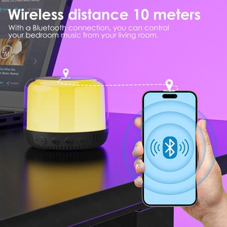 Loa bluetooth có đèn LED RGB nhiều màu