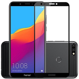 Kính cường lực full màn honor 7c / huawei y7 pro 2018 đen