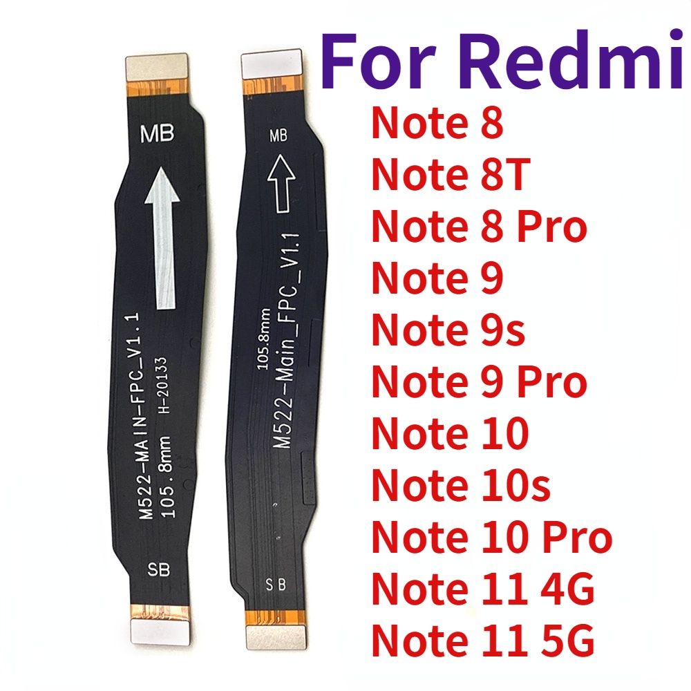 Dây Cáp Bo Mạch Chủ Cho Xiaomi Redmi 9 9A 9C 6 6A 8A Note 10 8 7 6 Pro Note 11 4G 5G