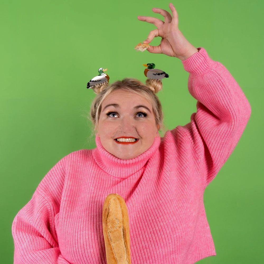 MXGOODS Kẹp Tóc Hình Hoạt Hình Xinh Xắn Cho Nữ