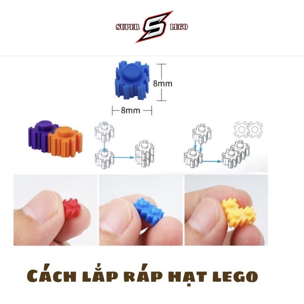 Đồ chơi lắp ráp Le-go mini - hình Mèo Kitty