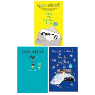 Sách Combo 3 Cuốn Của Nguyễn Nhật Ánh: Mắt Biếc + Cảm Ơn Người Lớn + Làm Bạn Với Bầu Trời