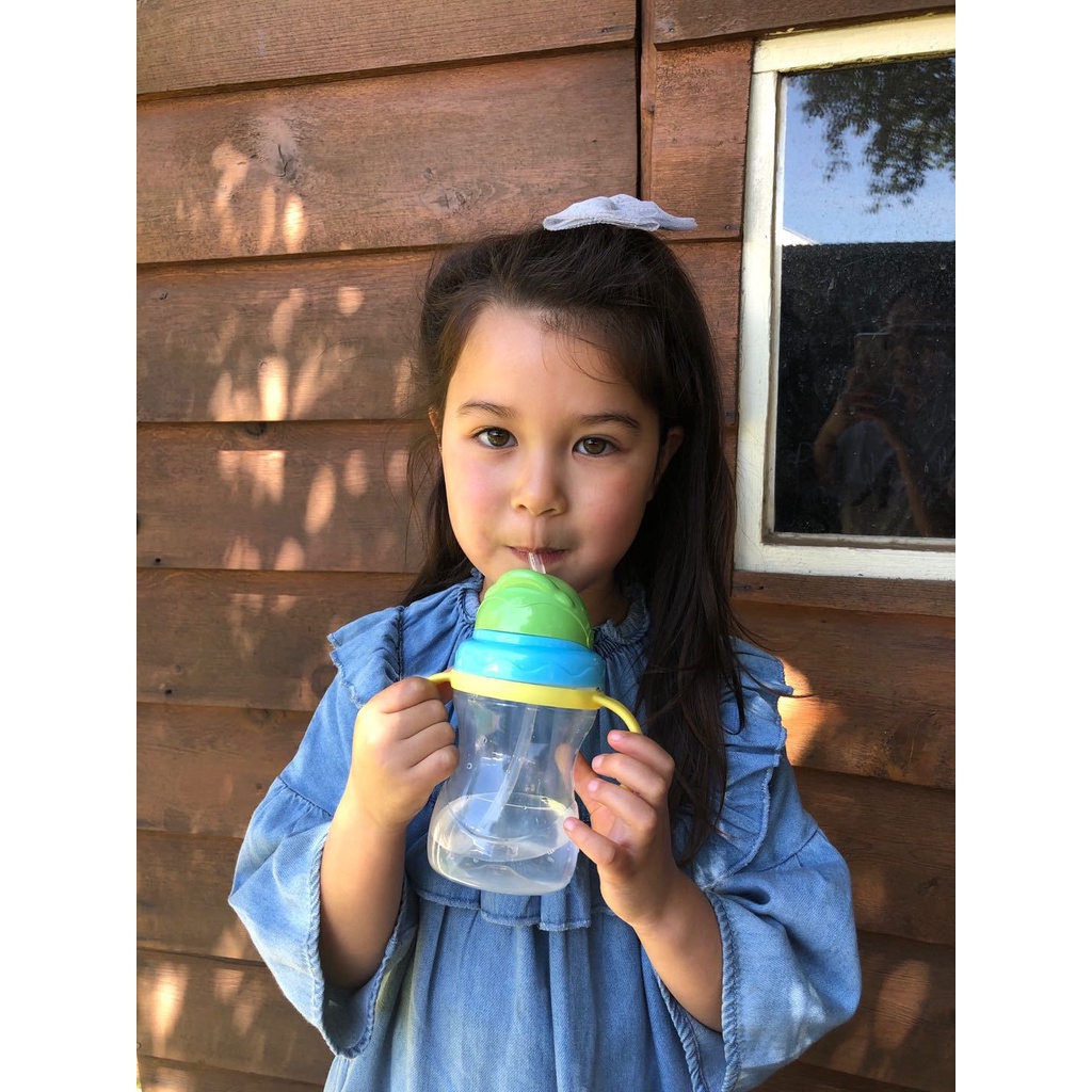[Siêu rẻ] Bình tập uống nước chống sặc 270ml cho bé