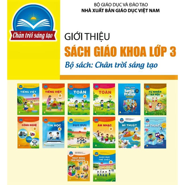 Sách - Tin học Lớp 3 - Chân trời sáng tạo