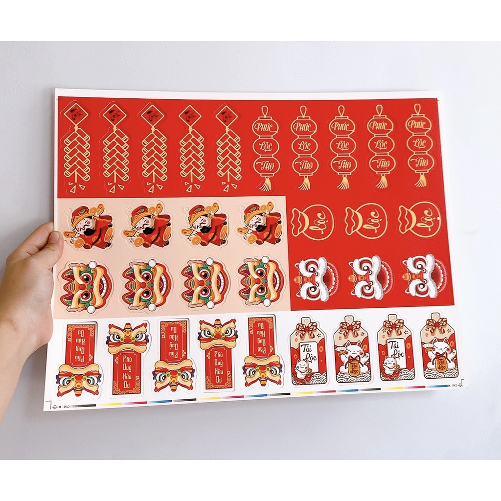 TAG TREO MIX MẪU - SET 43 CÁI