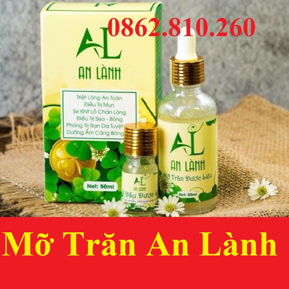 Combo mỡ trăn + gell wax lông An Lành triệt lông vĩnh viễn , không gây thâm da - Tặng giấy và que wax