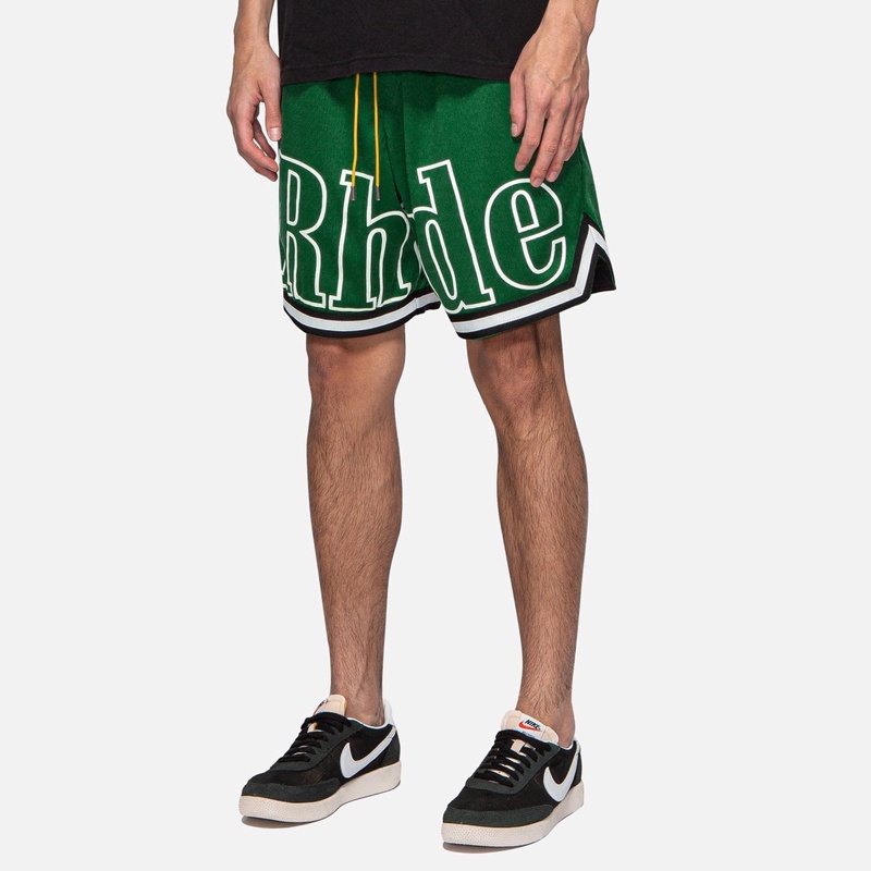 Quần Short Thể Thao Phối Lưới Thoáng Khí Thời Trang Mùa Hè Cho Nam