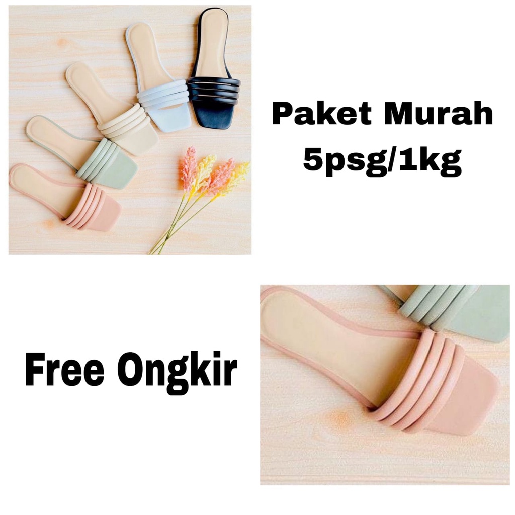 GÓI GIÁ RẺ SANDALS NỮ F45 (5 ĐÔI / 1KG)