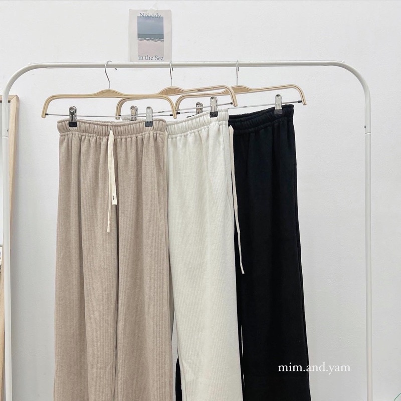 Quần suông len 3 màu