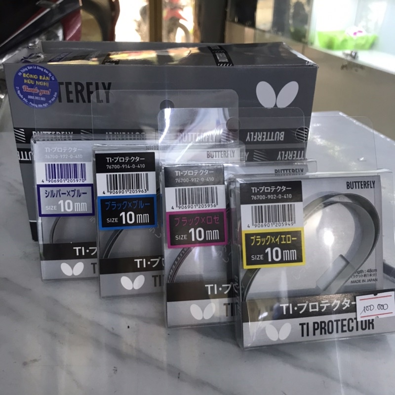 Viền vợt butterfly chính hãng 10mm