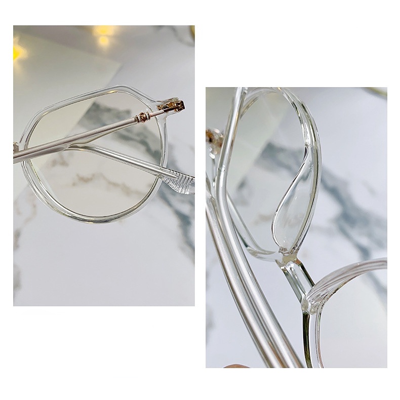 Kính Mát Gọng Hình Đa Giác Thời Trang Hàn Quốc Cho Nam Nữ