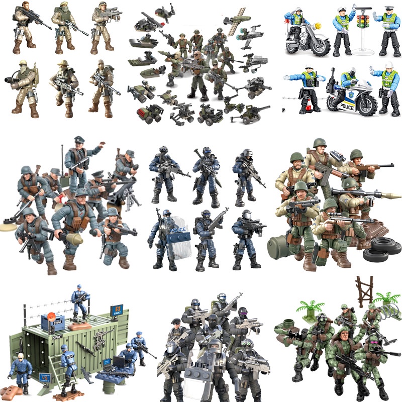 Bộ Lính lắp ráp Mega bloks Bộ Lẻ và các loại xe - Mẫu mới và giá rẻ nhất