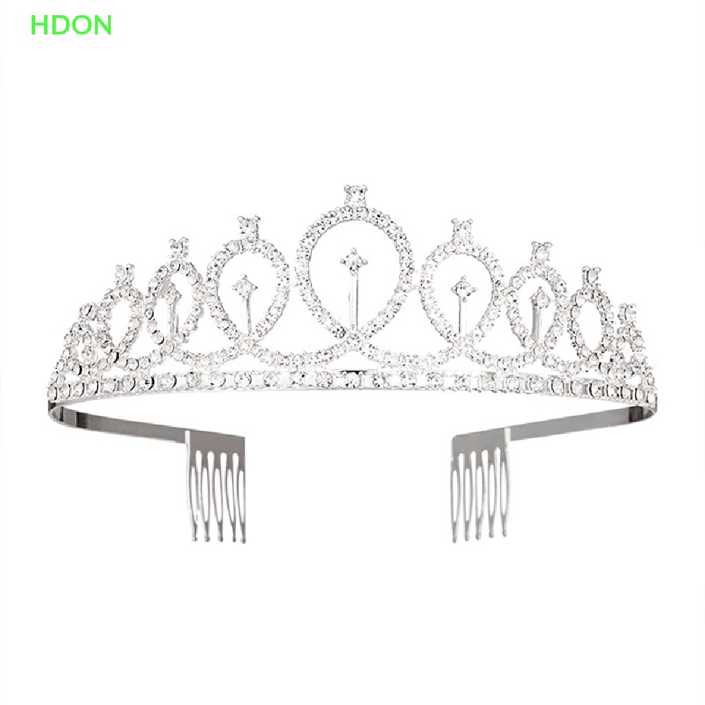 Vương miện đính đá pha lê lấp lánh/ băng đeo trang trí tiệc sinh nhật 21-30 cho nữ