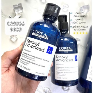 Dầu gội loreal làm dày tóc chống rụng và nhanh mọc tóc - serioxyl .300ml