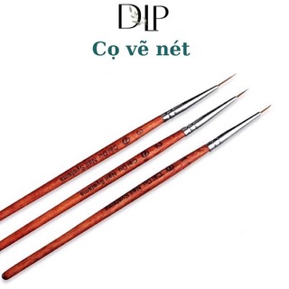 Cọ nét cán gỗ hiệu ezflow