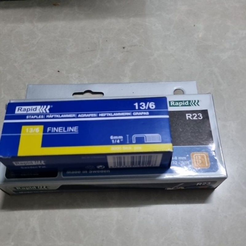 kim bấm gỗ, ghim gỗ R23, dành cho súng bấm gỗ R23