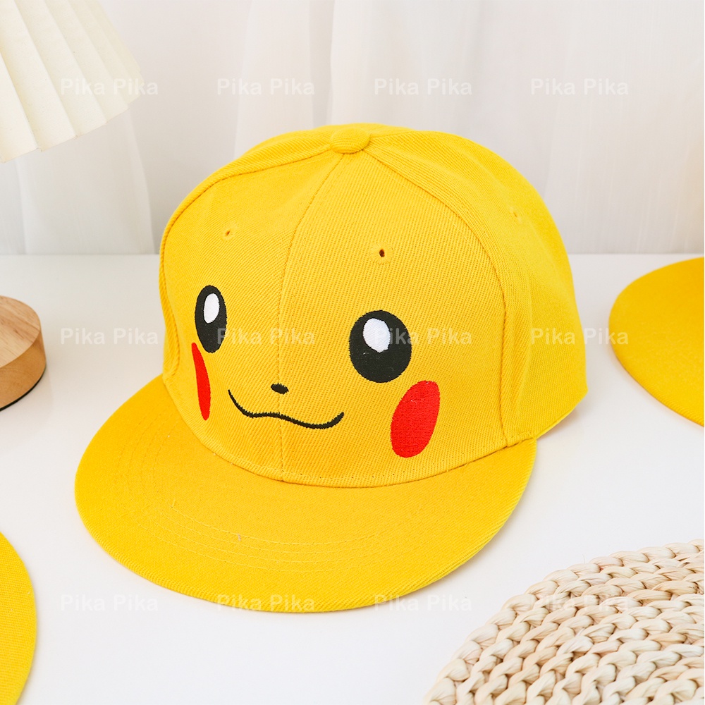 Mũ lưỡi trai PIKACHU phong cách hip-hop dễ thương cute TooYoo BK00410