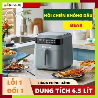 Nồi Chiên Không Dầu Bear 6.5 Lít, công Suất 1700W