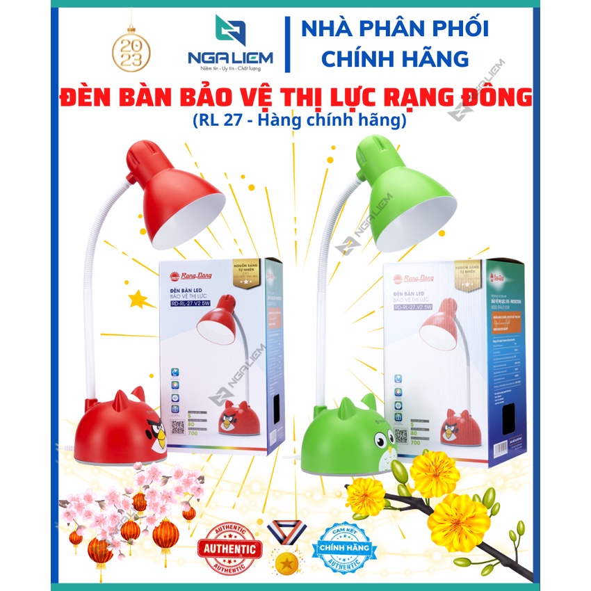 Đèn bàn Bảo vệ Thị lực RL 27 Rạng Đông