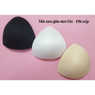 Mút tam giác may áo ngực, mút đệm lót, mút mỏng lót áo