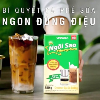Sữa đặc Ngôi Sao Phương Nam xanh lá – Hộp giấy 380g