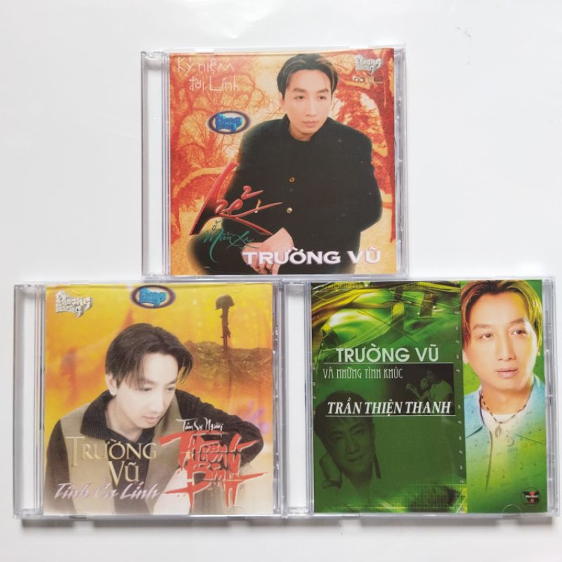 Bộ 3 cd Trường Vũ phono