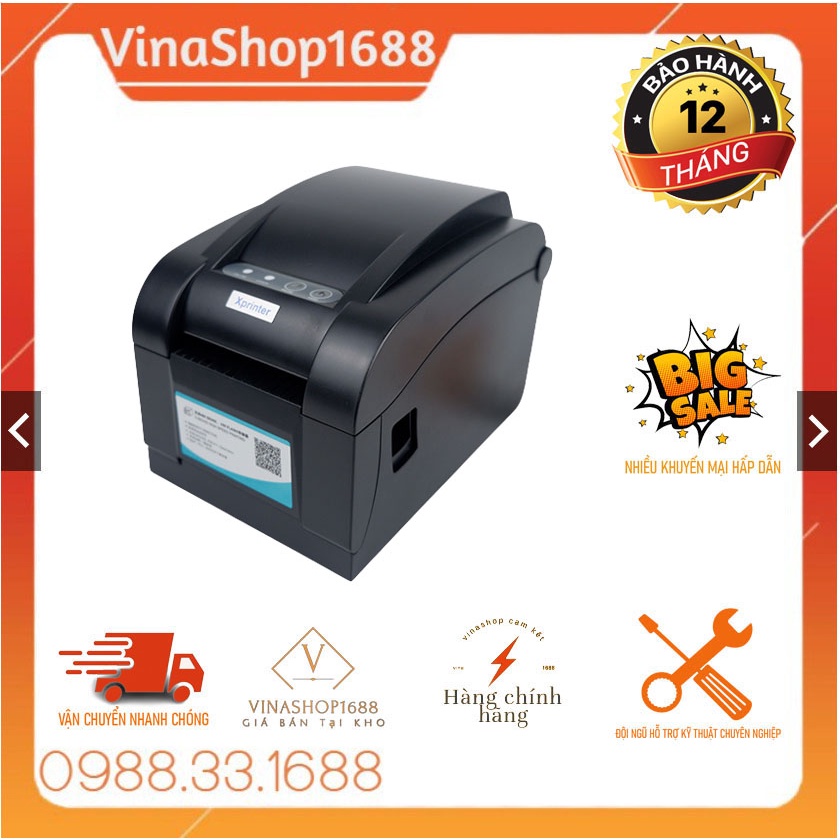 Máy in mã vạch Xprinter 350B