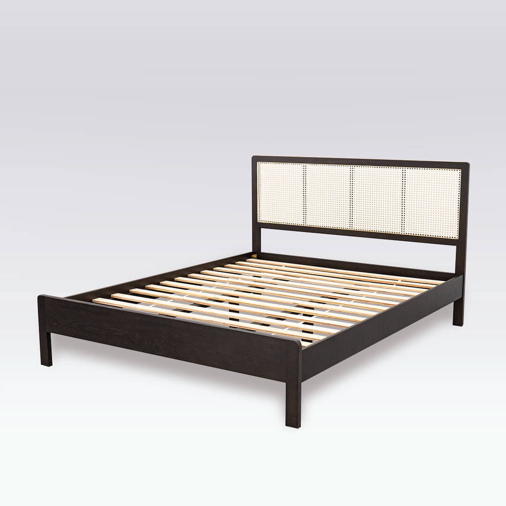 Giường gỗ Tần Bì Amando Athena