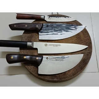 Bộ dao thái thịt, gọt hoa quả, mổ, lọc xương sắc lẹm. dao nhật bãi