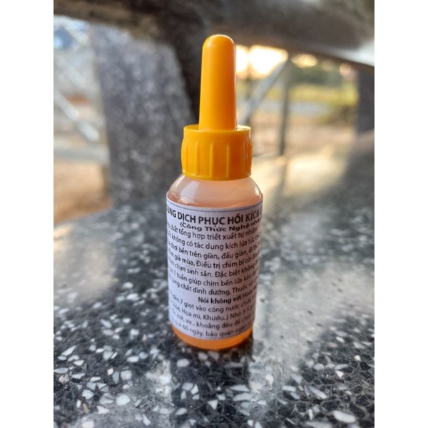 DUNG DỊCH KÍCH LỬA (dùng cho các loại chim cảnh)