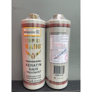 [CHÍNH HÃNG] Hấp phục hồi cao cấp KERATIN NANO COMPLEX 1000ml