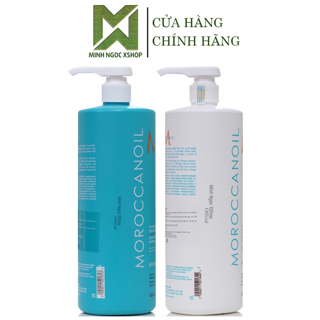 Dầu gội xả dưỡng ẩm Moroccanoil Hydration 1000ML