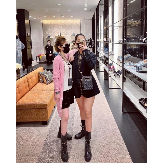 Túi xách CN evening nữ cao cấp fullbox hàng đẹp chất lượng siêu hot - Thedom