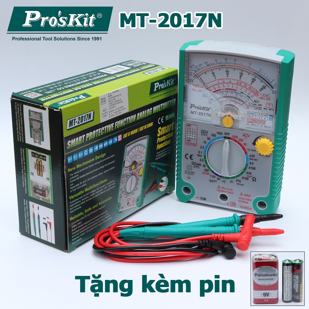 Đồng hồ Proskit MT-2017N vạn năng đồng hồ VOM chỉ thị kim